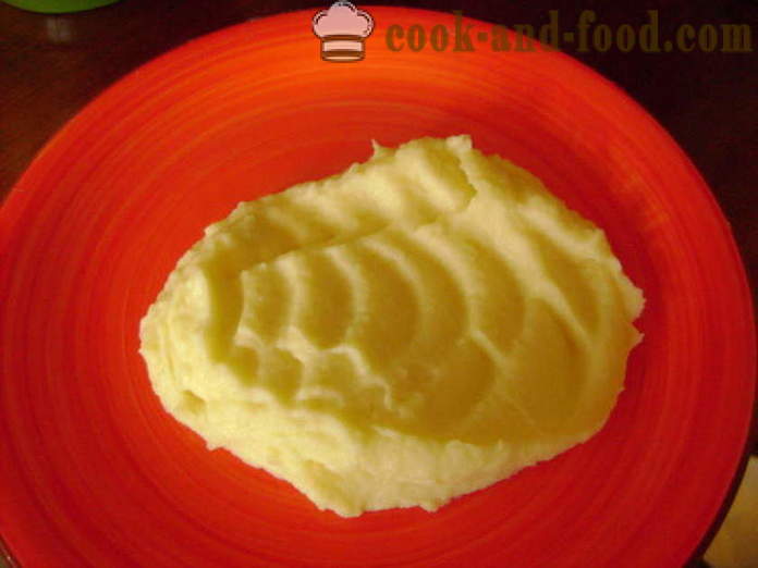 Mashed potatoes with milk - how to cook mashed potatoes, a step by step recipe photos