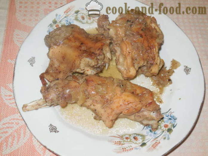 Rabbit braised in beer in utyatnitsu - how to cook a rabbit in beer in the oven, with a step by step recipe photos