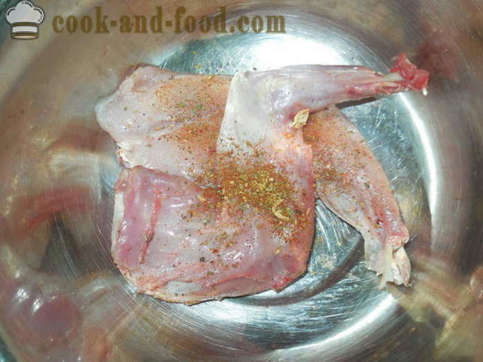 Rabbit braised in beer in utyatnitsu - how to cook a rabbit in beer in the oven, with a step by step recipe photos