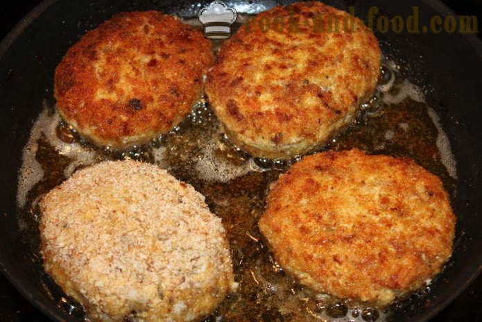 Meat patties with cheese - how to cook meat patties with cheese, a step by step recipe photos