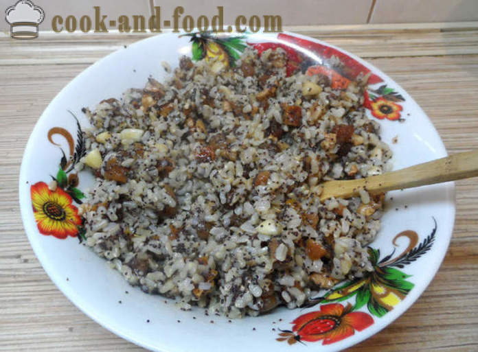Christmas sochivo rice - how to cook sochivo on Christmas Eve, a step by step recipe photos
