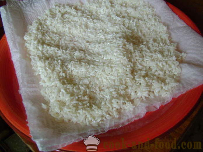 Boiled rice with turmeric - how to cook rice with turmeric, a step by step recipe photos