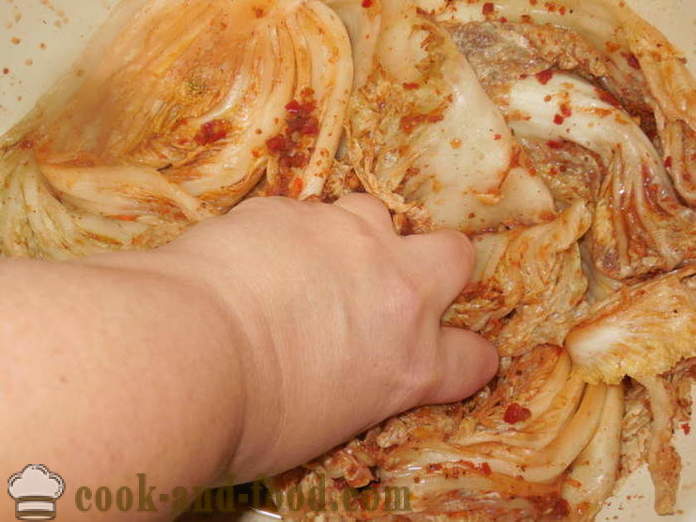 Chinese cabbage kimchi in Korean - how to make kimchi at home, step by step recipe photos