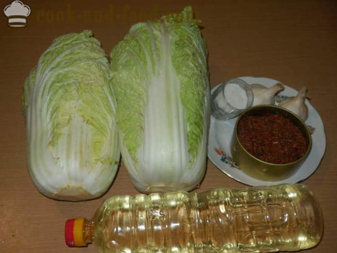 Chinese cabbage kimchi in Korean - how to make kimchi at home, step by step recipe photos