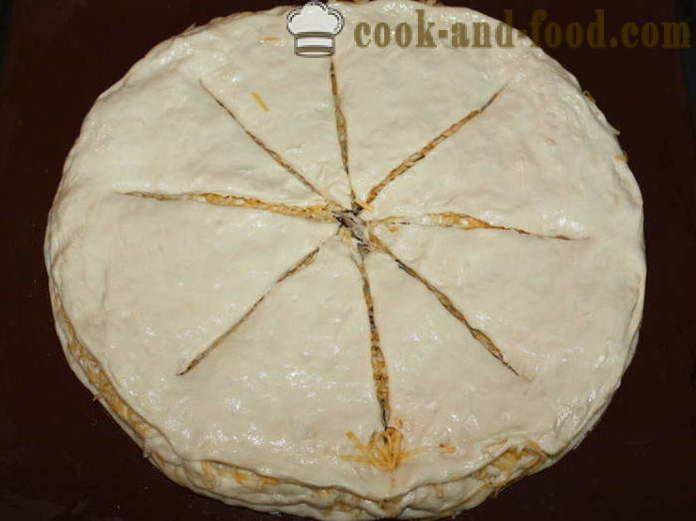 Fish pie with dough in the oven - how to cook a fish pie, a step by step recipe photos