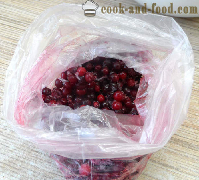 Delicious cranberry jelly - how to make cranberry jelly with gelatin, a step by step recipe photos
