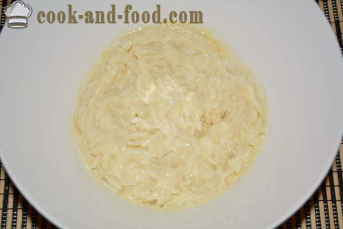 Quick fritters noodles breast - how to cook pancakes noodles, step by step recipe photos