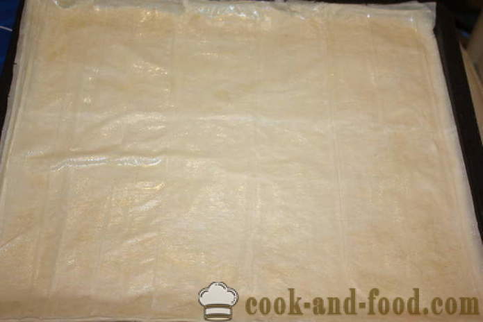 Homemade dough Philo - how to make phyllo dough at home, step by step recipe photos