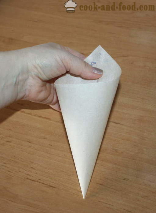 How to make a piping bag at home with his own hands made of paper