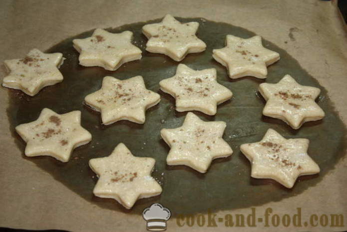 Ginger shortbread biscuits - how to bake gingerbread cookies at home, step by step recipe photos