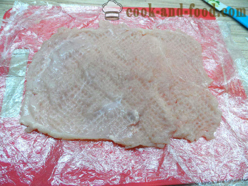 Galantine of chicken - how to cook galantine, a step by step recipe photos