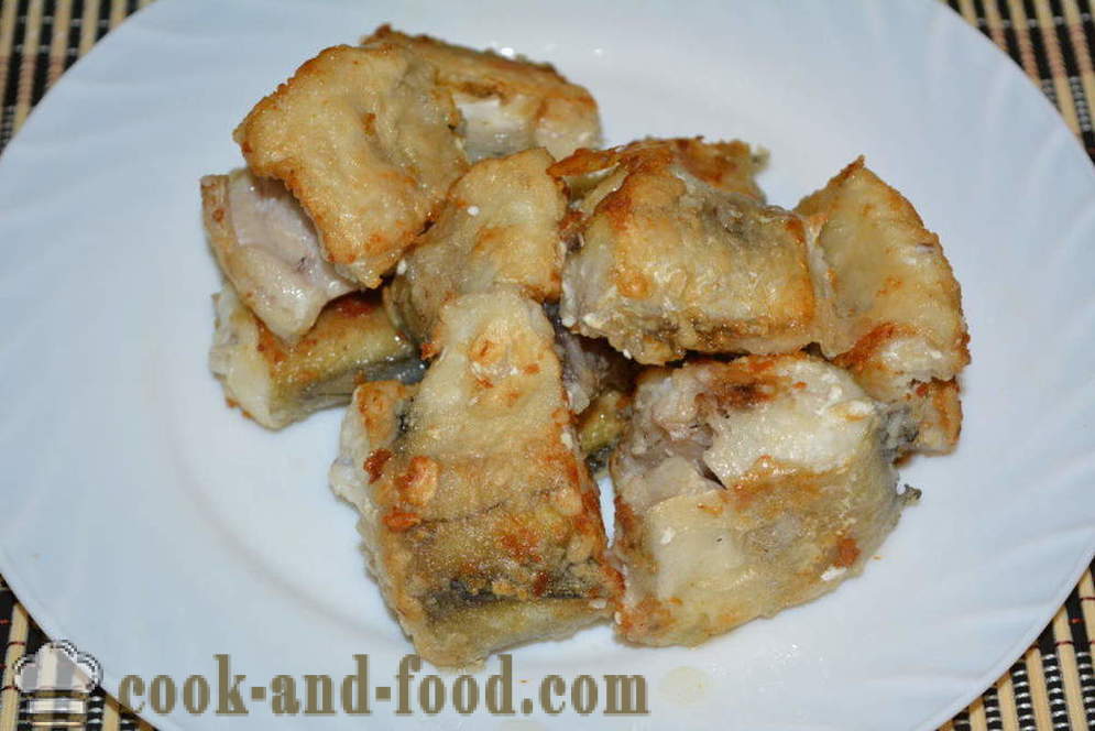 Pollack fried in a pan - like pollack fry in a frying pan, a step by step recipe photos