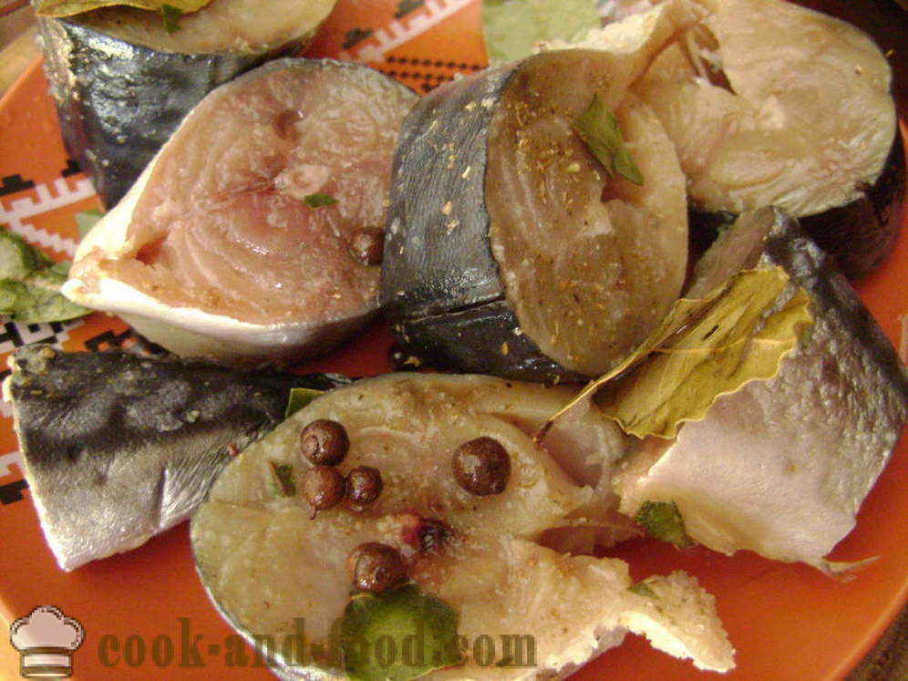 Salted mackerel dry method - salting mackerel way home, step by step recipe photos