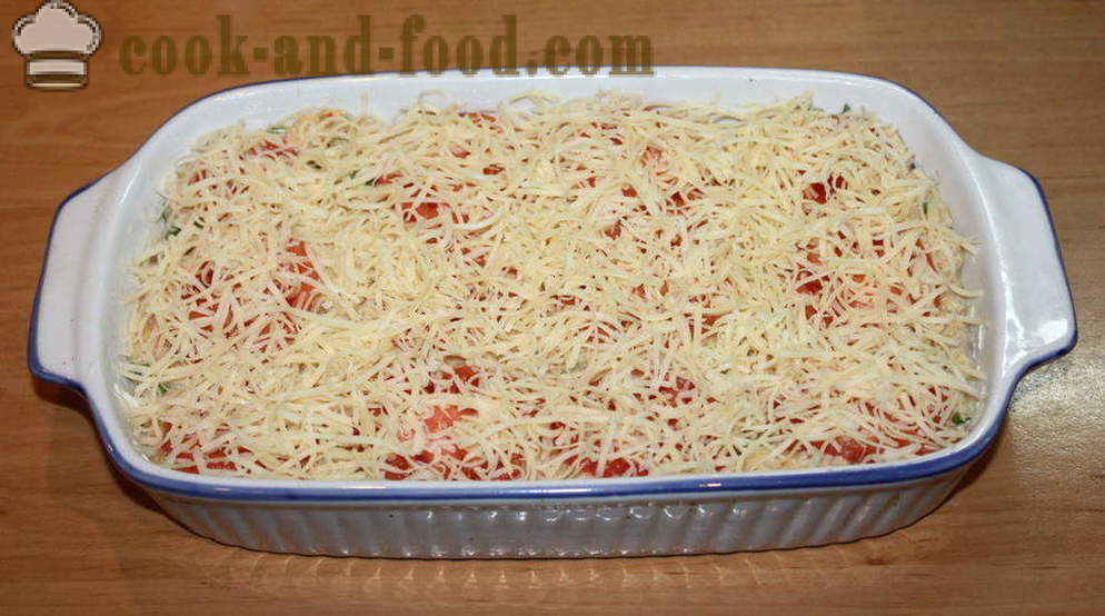 Meat casserole with zucchini and tomatoes - how to cook meat casserole in the oven, with a step by step recipe photos