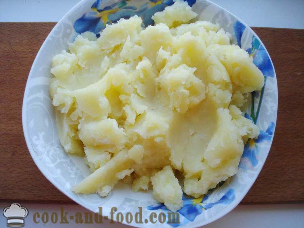 Dumplings with potatoes and onions - how to make dumplings with potatoes, a step by step recipe photos