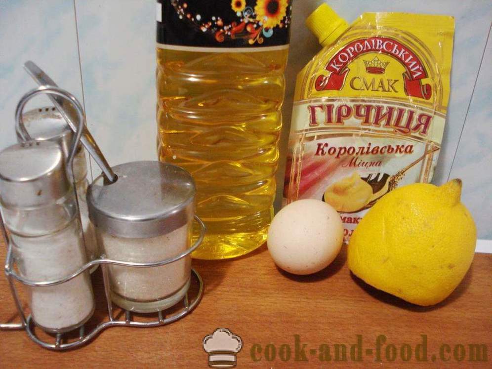 Home-made mayonnaise in a blender - how to make mayonnaise at home blender, a step by step recipe photos