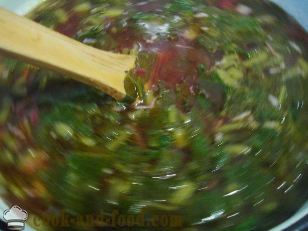 Vegetable soup with sorrel - how to cook soup with sorrel, a step by step recipe photos