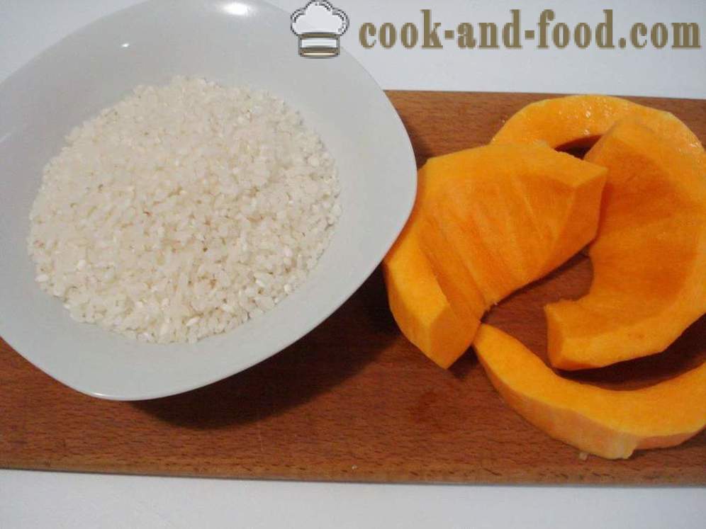 Pumpkin porridge of rice and sunflower seeds - how to cook a delicious pumpkin porridge, a step by step recipe photos