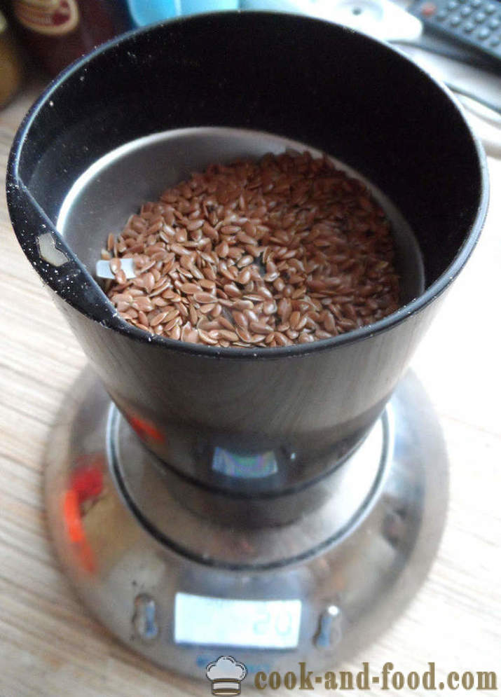 Purification of flax seeds - how to brew flax seeds and eat, recipe with photo