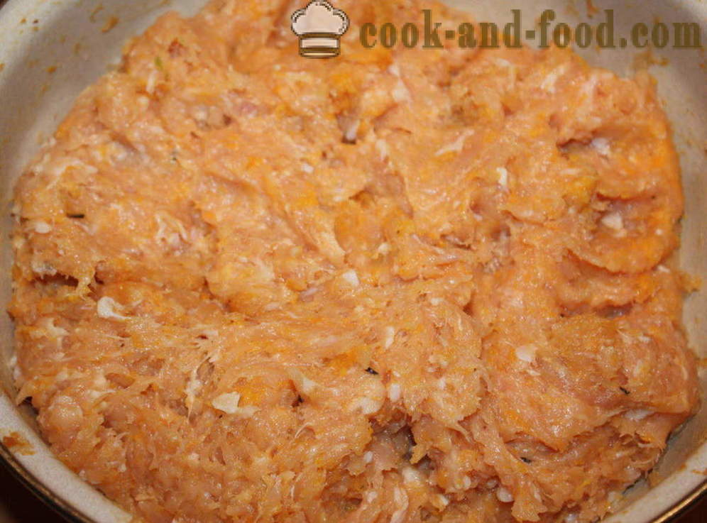 Cream of pumpkin with meatballs - how to cook soup puree of pumpkin, a step by step recipe photos