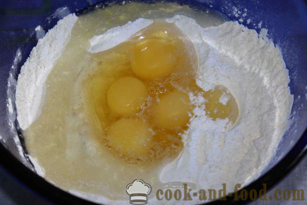 Homemade egg noodles without water - how to make noodles for soup on the eggs, step by step recipe photos
