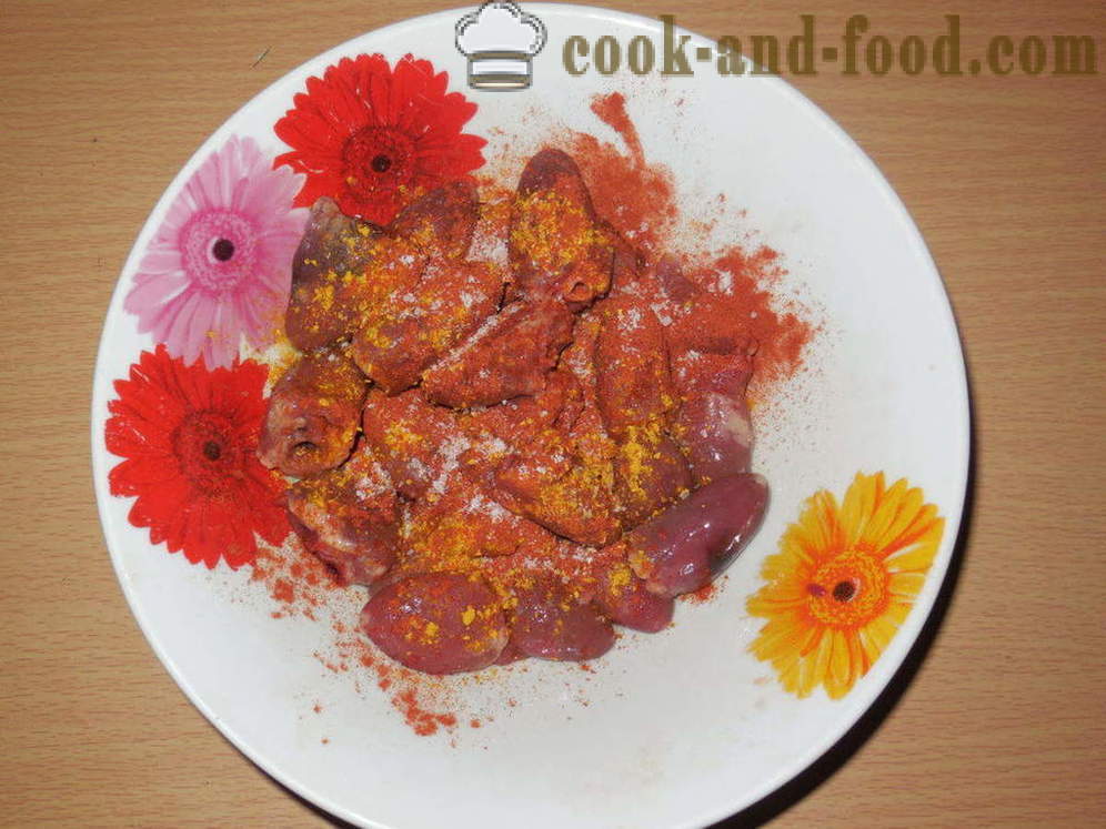 Shish kebab on skewers of chicken hearts - how to cook delicious kebabs of chicken hearts, a step by step recipe photos
