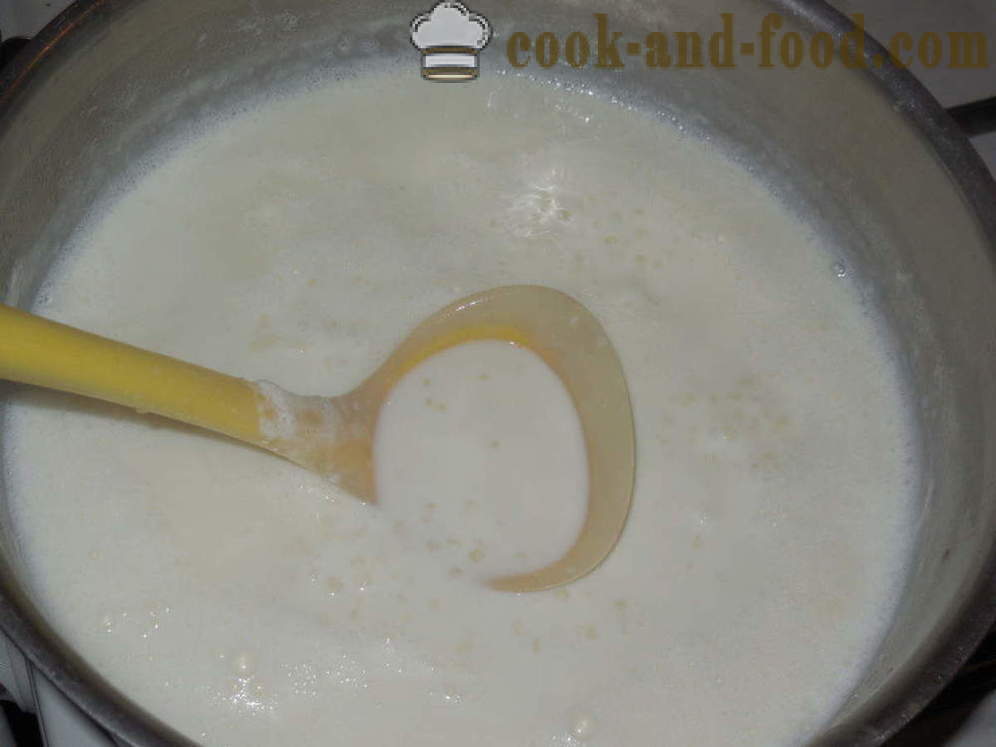 Sago milk porridge - how to cook porridge from sago milk, a step by step recipe photos