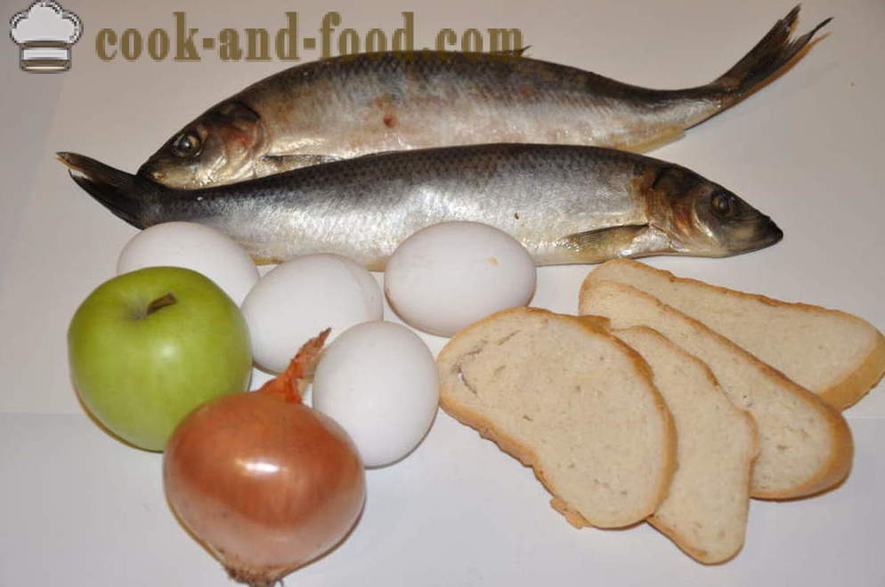 Mincemeat of herring - how to make mincemeat of the classic herring, step by step recipe photos