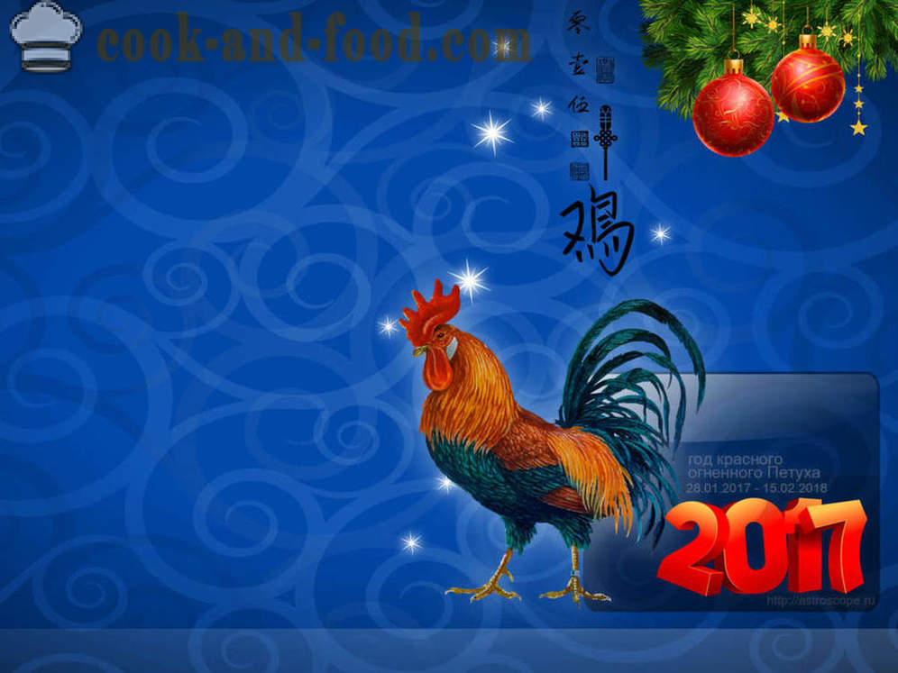 New Year Wallpapers 2017 Rooster