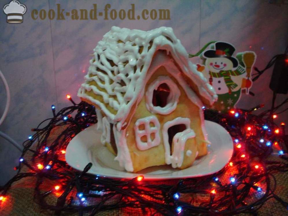 Christmas gingerbread house with your own hands - how to make a gingerbread house at home, a workshop with step by step photos