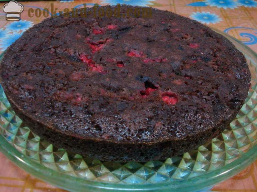 Lean chocolate cake without eggs - how to cook a chocolate cake in multivarka, step by step recipe photos
