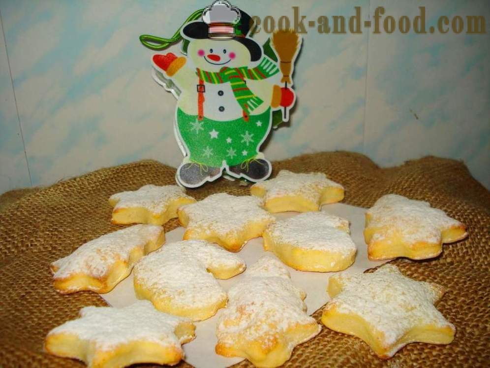 Homemade cottage cheese biscuits - how to bake cookies cottage cheese at home, step by step recipe photos