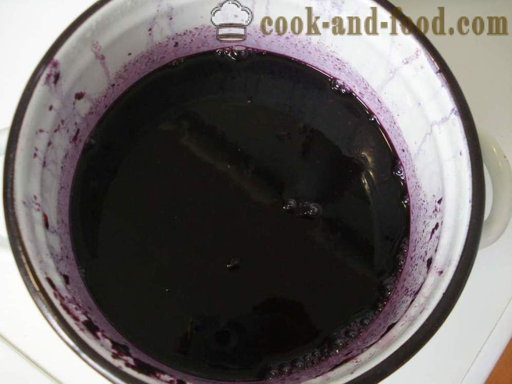 Grape jelly with gelatin - how to make jelly from grapes at home, step by step recipe photos
