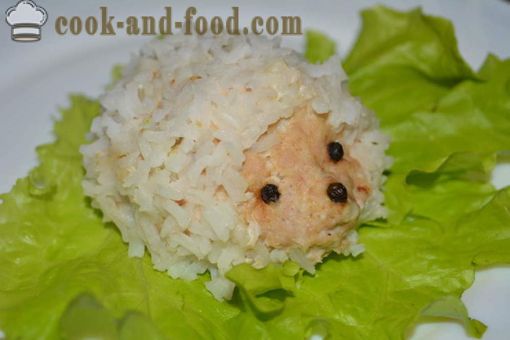 Hedgehogs tasty minced meat with rice for a couple - how to cook meat with rice hedgehogs in multivarka, step by step recipe photos