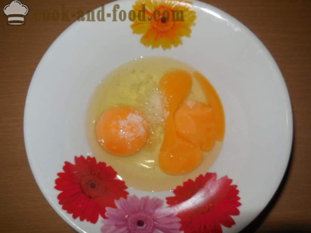 Pasta on the eggs, without water - how to make homemade noodles for soup, a step by step recipe photos