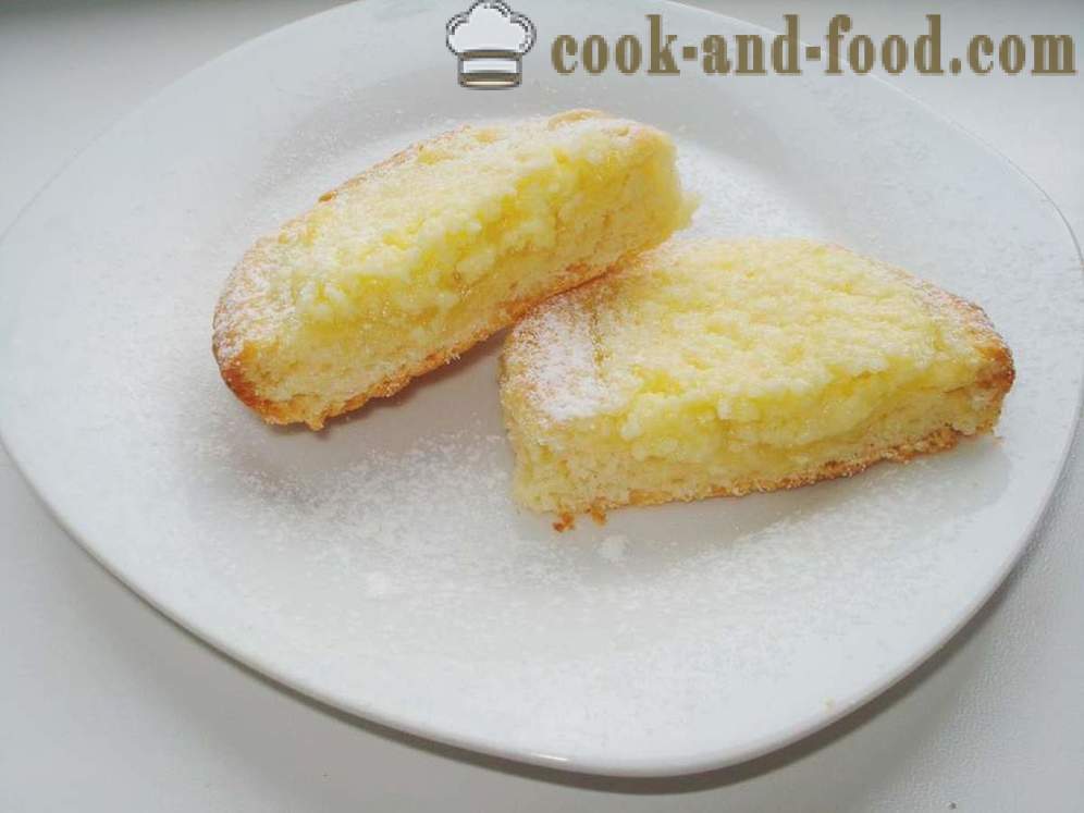 Cheesecake with dough in the oven - how to cook cheesecake with cottage cheese, a step by step recipe photos