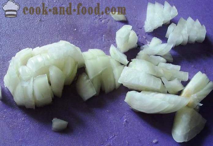 Bigus from fresh cabbage with chicken - Bigus how to cook chicken and cabbage, a step by step recipe photos