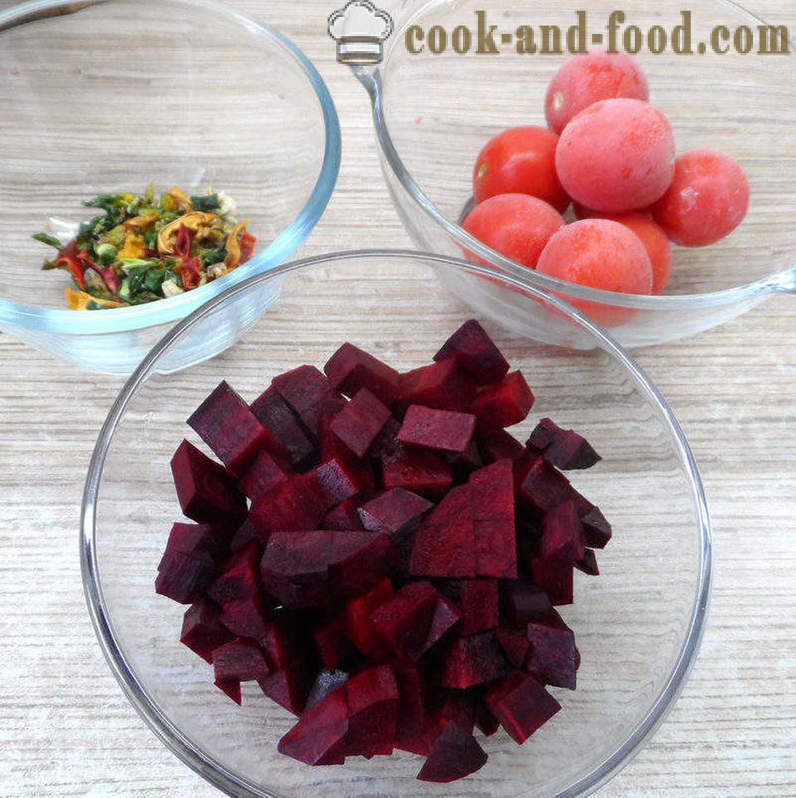 Beetroot soup, borsch - how to cook soup puree of various vegetables, a step by step recipe photos