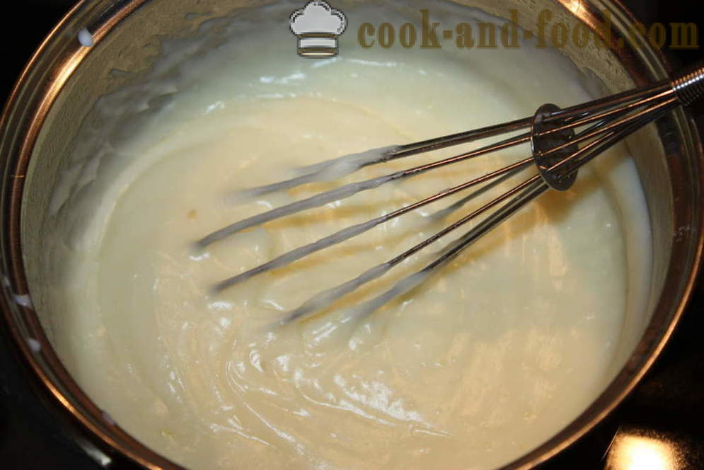 Croissants with custard - how to make croissants at home, step by step recipe photos