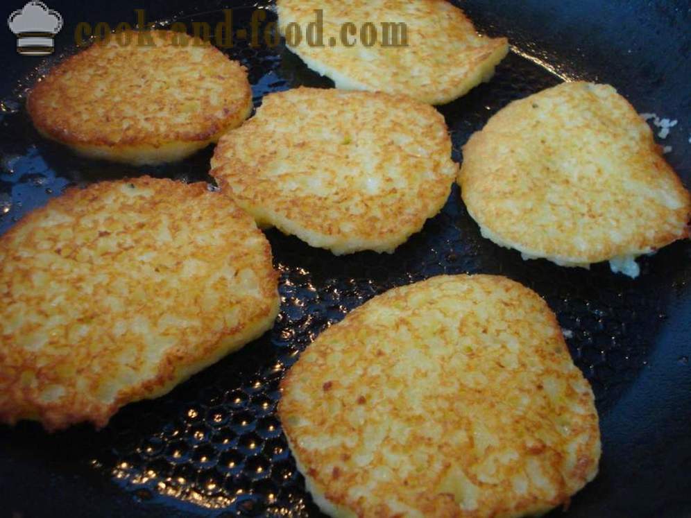 Potato pancakes, potato pancakes and potato pancakes - how to make pancakes from potatoes, a step by step recipe photos