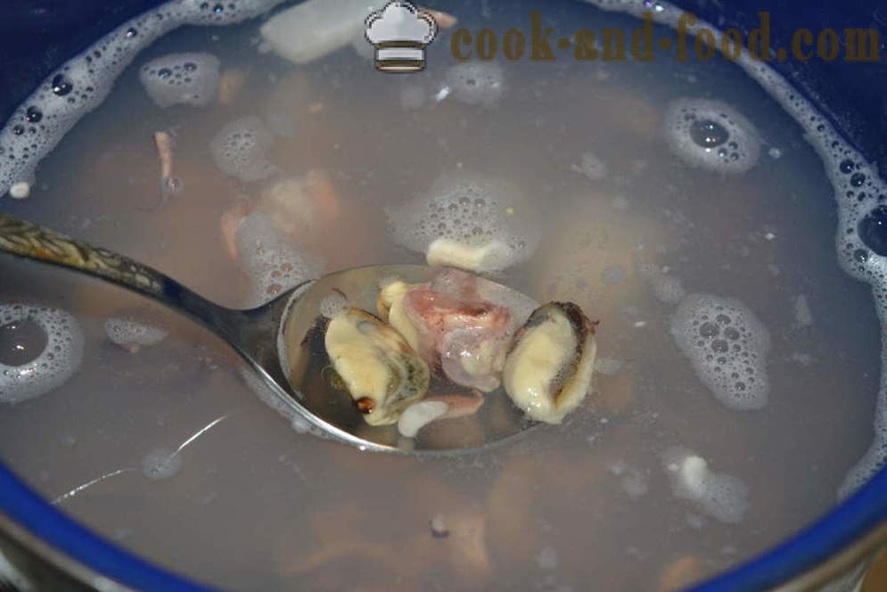 Marinated seafood cocktail, both in the store - how to pickle frozen seafood at home, step by step recipe photos