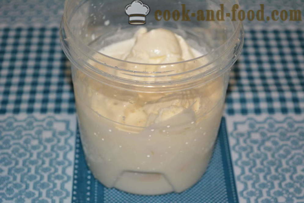 Milk cocktail with ice-cream and banana in a blender - how to make a milkshake at home, step by step recipe photos