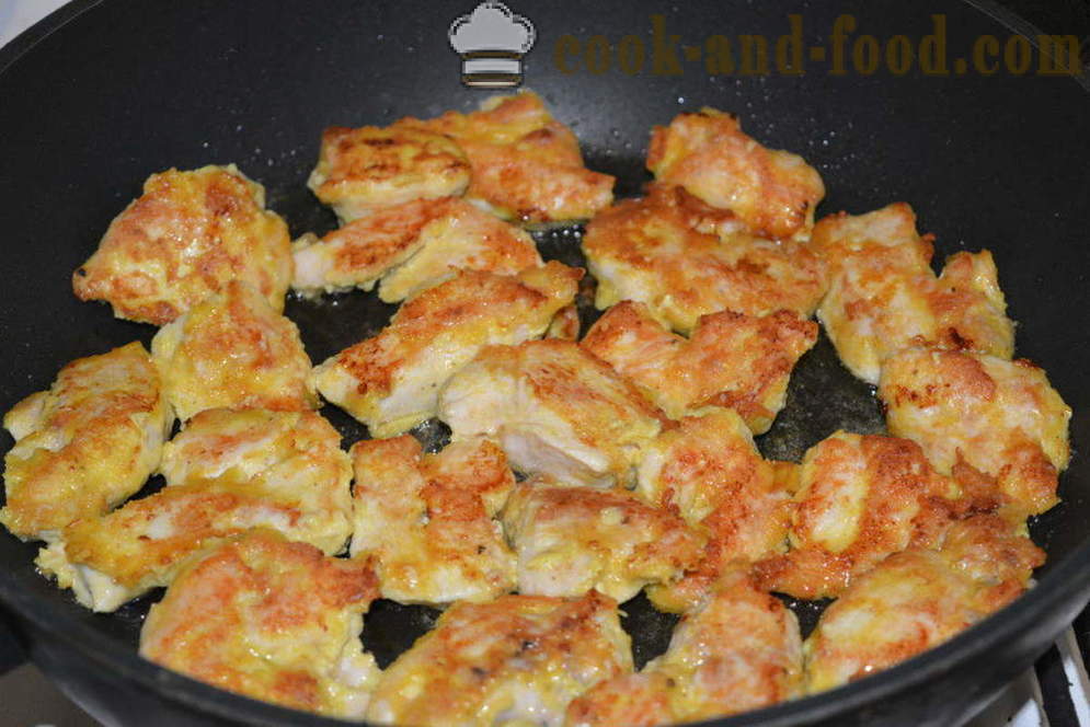 Delicious chicken breast fried in a pan - how to cook a juicy chicken breast in a frying pan, a step by step recipe photos