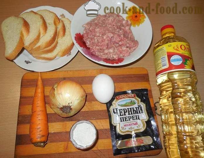 Hot sandwiches with meat, fried in a pan - how to make hot sandwiches with meat, a step by step recipe photos