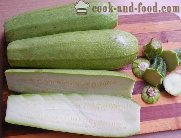 Courgettes baked in the oven with minced meat: rice with mushrooms and cheese - how to cook stuffed zucchini in the oven, with a step by step recipe photos
