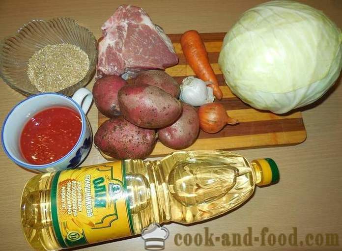 Kapustnyak of fresh cabbage - how to cook bulgur kapustnyak with groats - the recipe with a photo
