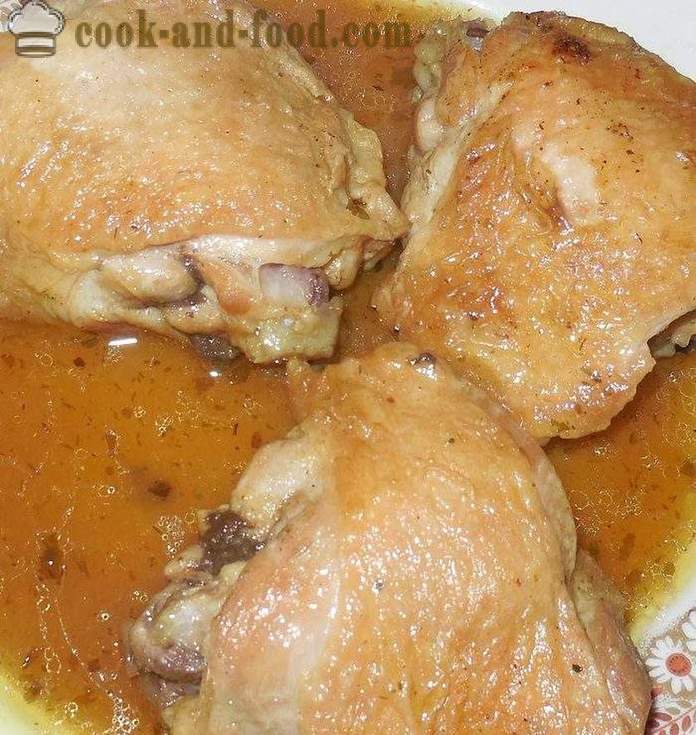 Chicken thighs in multivarka in sweet and sour sauce - recipe with photos how to cook the sauce with chicken in multivarka