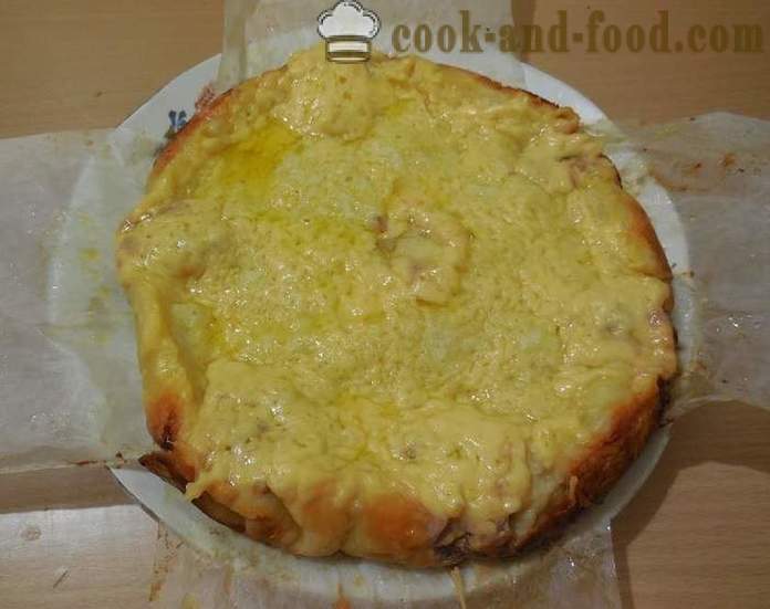 Meat pie in multivarka in haste - how to cook a cake in multivarka filler - a step by step recipe photos