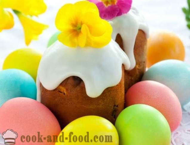 Easter cake on yogurt and soda without eggs - delicious cake recipe without yeast