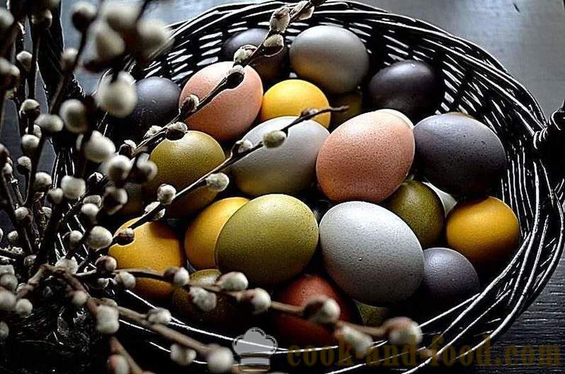 Natural dyes for eggs for Easter - how to make a natural dye at home